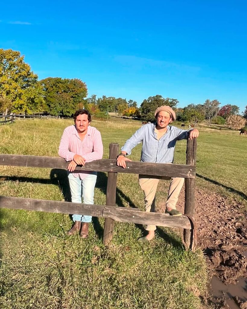 Joaquín y Justo, fundadores de Agropasión